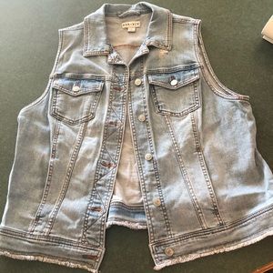 Denim vest